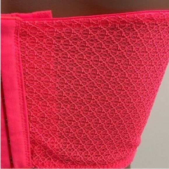 💕Victoria's Secret Dream Angels Lace Corset Bra Neon Pink NWT -Limited Edition - Picture 6 of 9